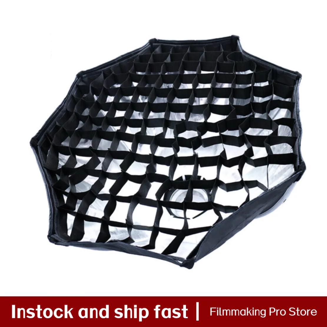Softbox 120Cm Octagon - TRIOPO Honeycomb Grid ขนาด 21.6 นิ้ว