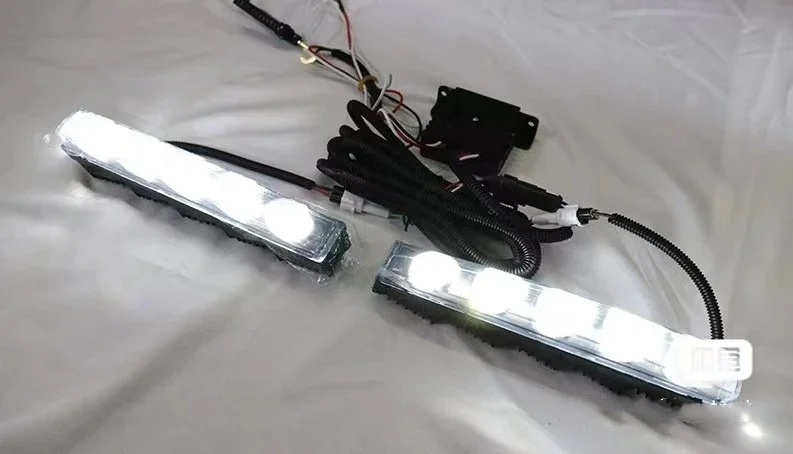 For Mercedes Benz W463 G class G55 G500 350 G63 DRL daytime running light headlight frame lamp cover driving Car accessories