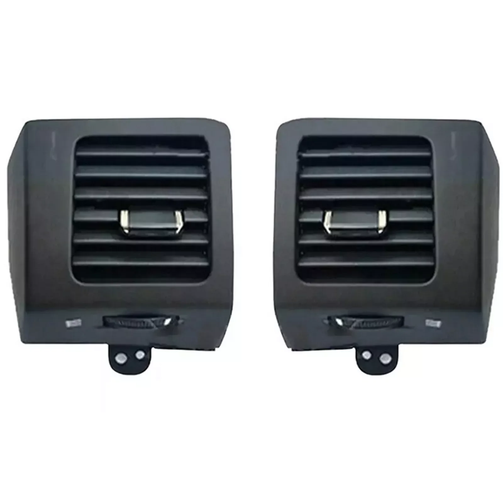 Bouchons d'aération A/C droits pour Land Cruiser, Prado 120, Lexus GX470 2003-2009, marron ou noir, 2 pièces