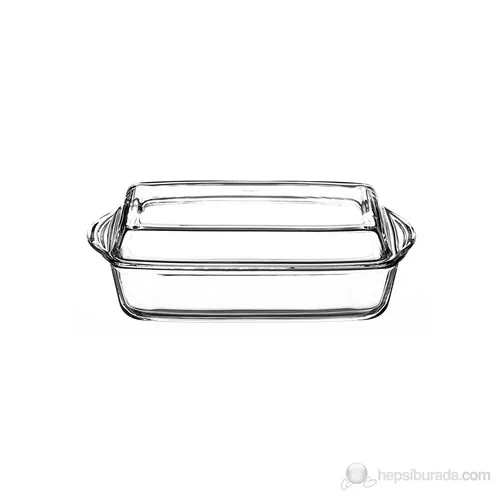 Pyrex Rectangle With Lid (2800cc)