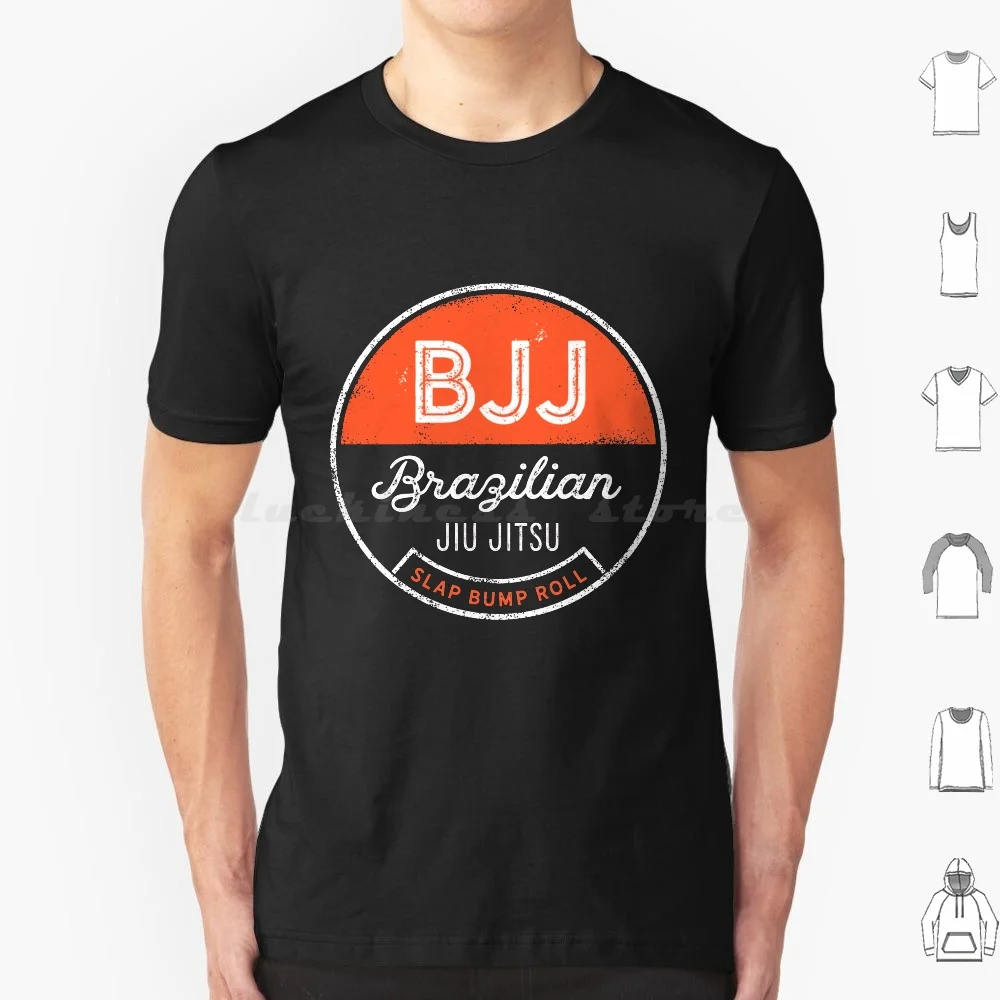 Jiu Jitsu Design Bjj Slap Bump Roll Orange Light Jiu-Jitsu Gift T Shirt 6xl Cotton Cool Tee Bjj Bjj Bjj Brazilian Jiu Jitsu