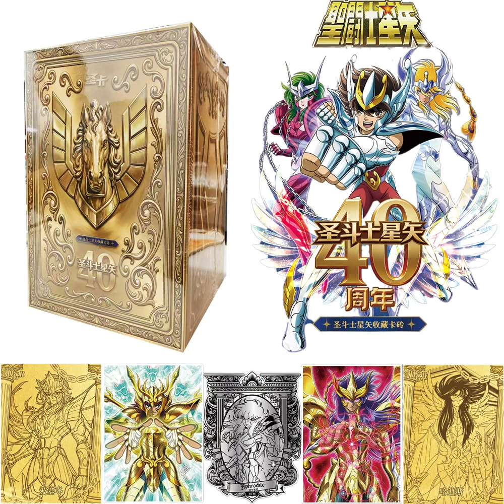Neu eingetroffen: Saint Seiya 40. Jubiläum Gedenkkarten, beliebte japanische Anime-Artikel, seltene Sammelkarten.