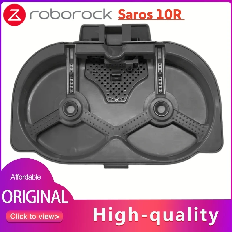 Neue Original Roborock Saros 10R Mopp Reinigung Station Tablett Zubehör Reinigung Tablett Halterung Roboter Staubsauger Reiniger Ersatzteile