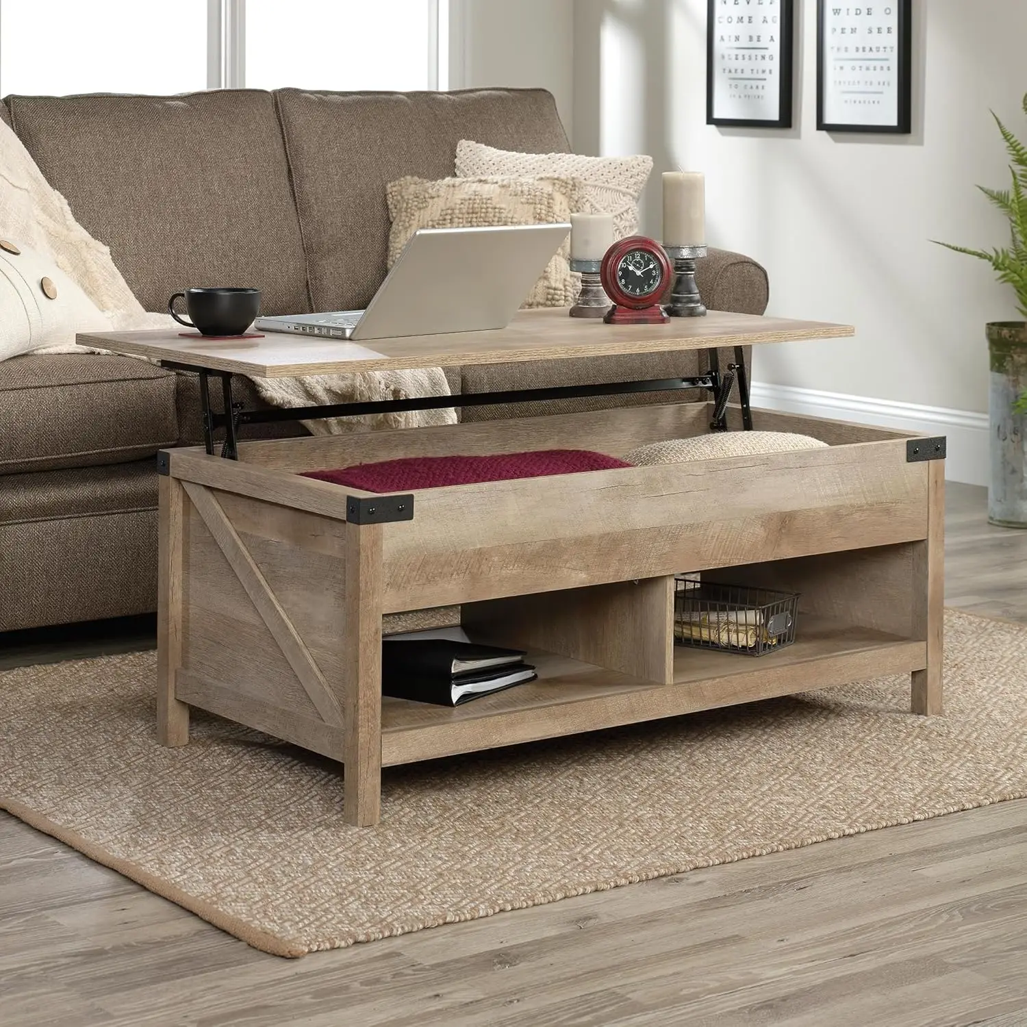 Bridge Acre Lift Top Coffee Table, L: 46.18