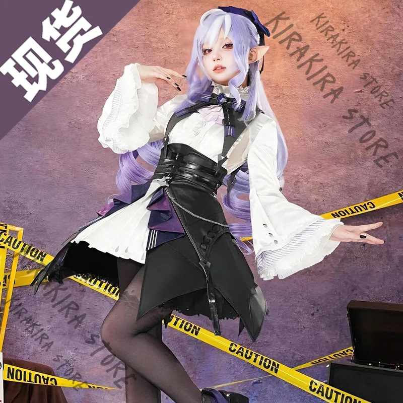 

Zenless Zone Zero Cosplay Costume Clothing Vampire Girl Vivian Women’s Wear Fitting Comic-con Halloween Carnival Clothes Set
