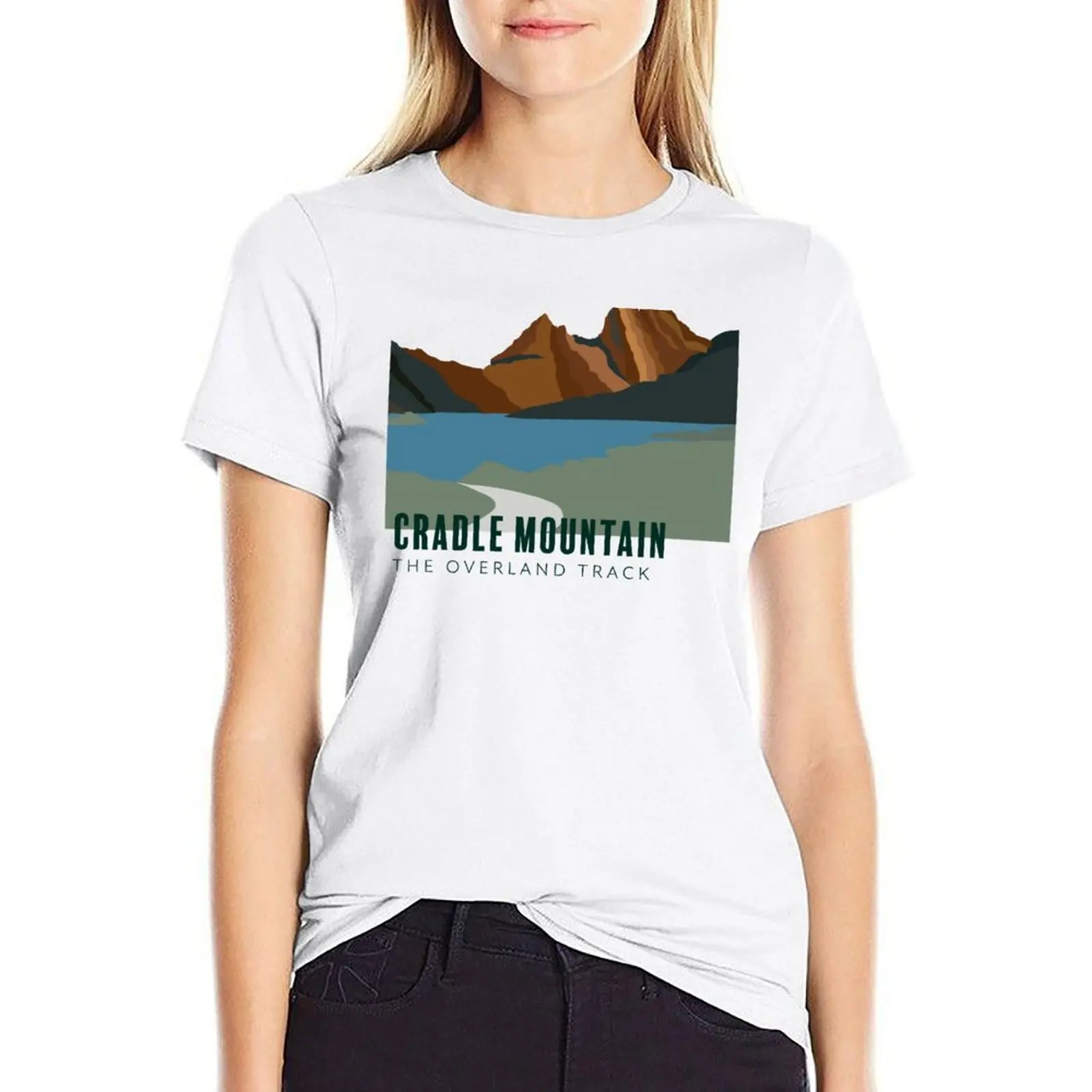 

Cradle Mountain - The Overland Track Great Walk Tasmania T-shirt cute clothes workout shirts for Women