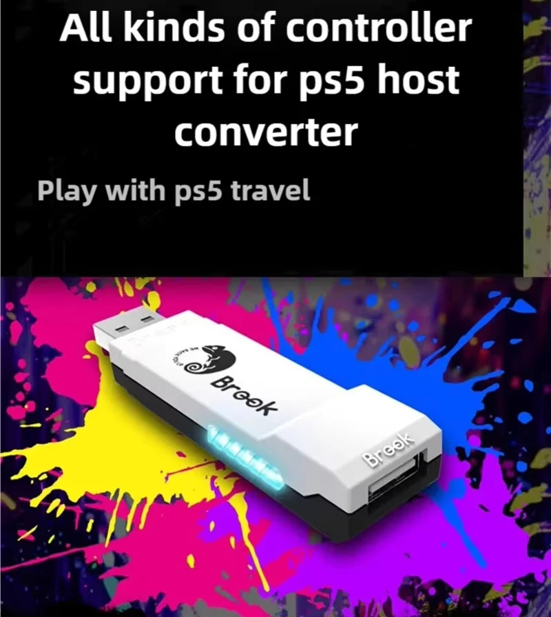 

Brook Wingman FGC 2 Native PS5 Converter for PS5/PS4/XBox Series X Arcade Joystick converter