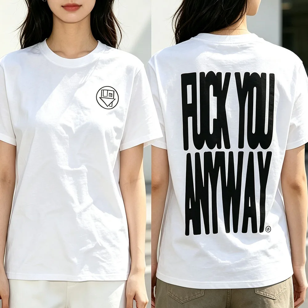 AFRAID TEE THE NEIGHBOURHOOD Band NBHD T-shirt Casual Design Graphic Print Merch Shirts Short Sleeve Cotton Female Tshirts Soft