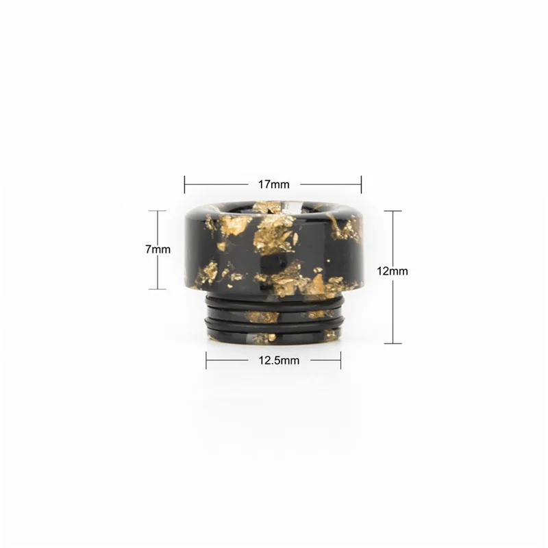 810 قطرة الفم طويل بالتنقيط الفولاذ المقاوم للصدأ MTL 810 غطاء المعبرة ل فوهة ماصة المنقط القش المشتركة القهوة وزارة الدفاع