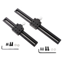 300mm/400mm Black Color Dovetail Mounting Plate & Dovetail Clamp for Astronomical Telescope