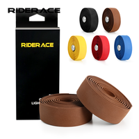 RIDERACE Bicycle Handlebar Tape For Road Bike Handle Bar Tapes Anti-slip EVA Breathable Cycling Damping Anti-Vibration Straps