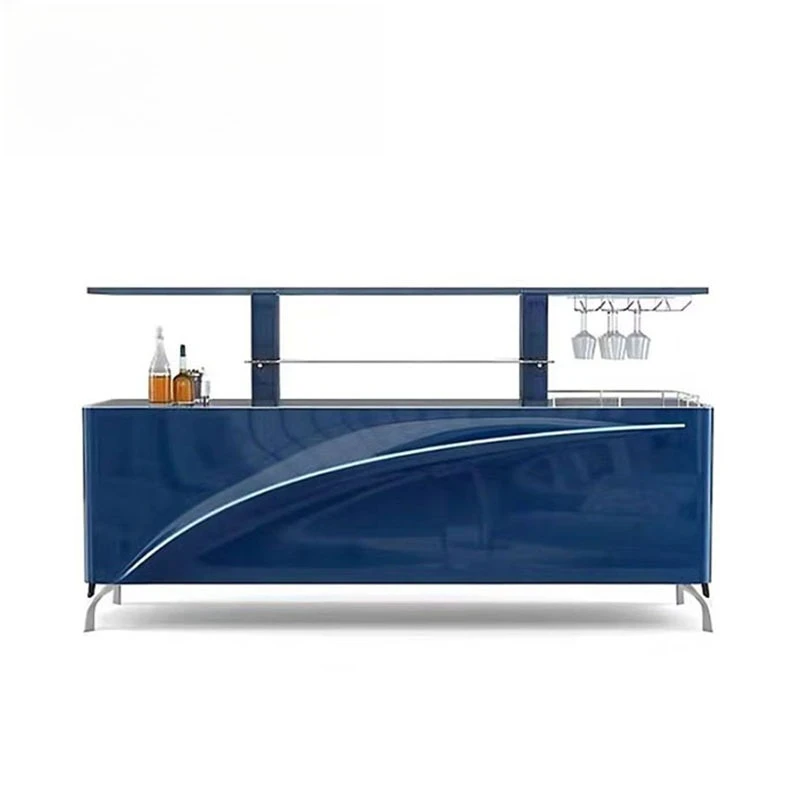 Italian minimalist side cabinet light luxury high-end villa home automatic lifting wine cabinet