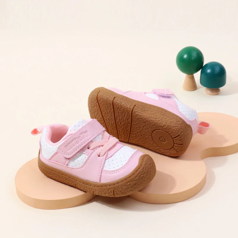Babyschuhe, hochwertiges Kleinkind, 1–5 Jahre, Gummisohle, rutschfest, weiches PU, für Jungen und Mädchen, Frühlings- und Herbststil, Ooydoor BM06 – Detail 13