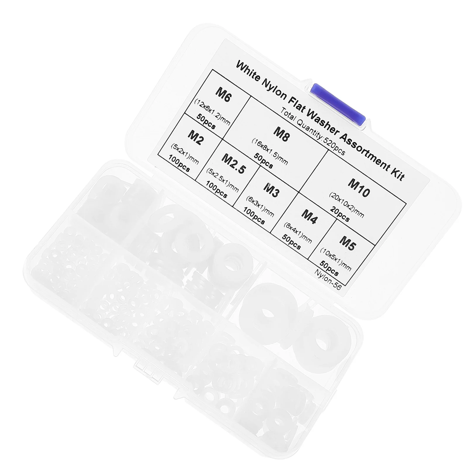 1 set 1 Set Plastic Flat Washers Round Assorted For Electrical Connections Appliances Household Repair Replacement Washers Deck