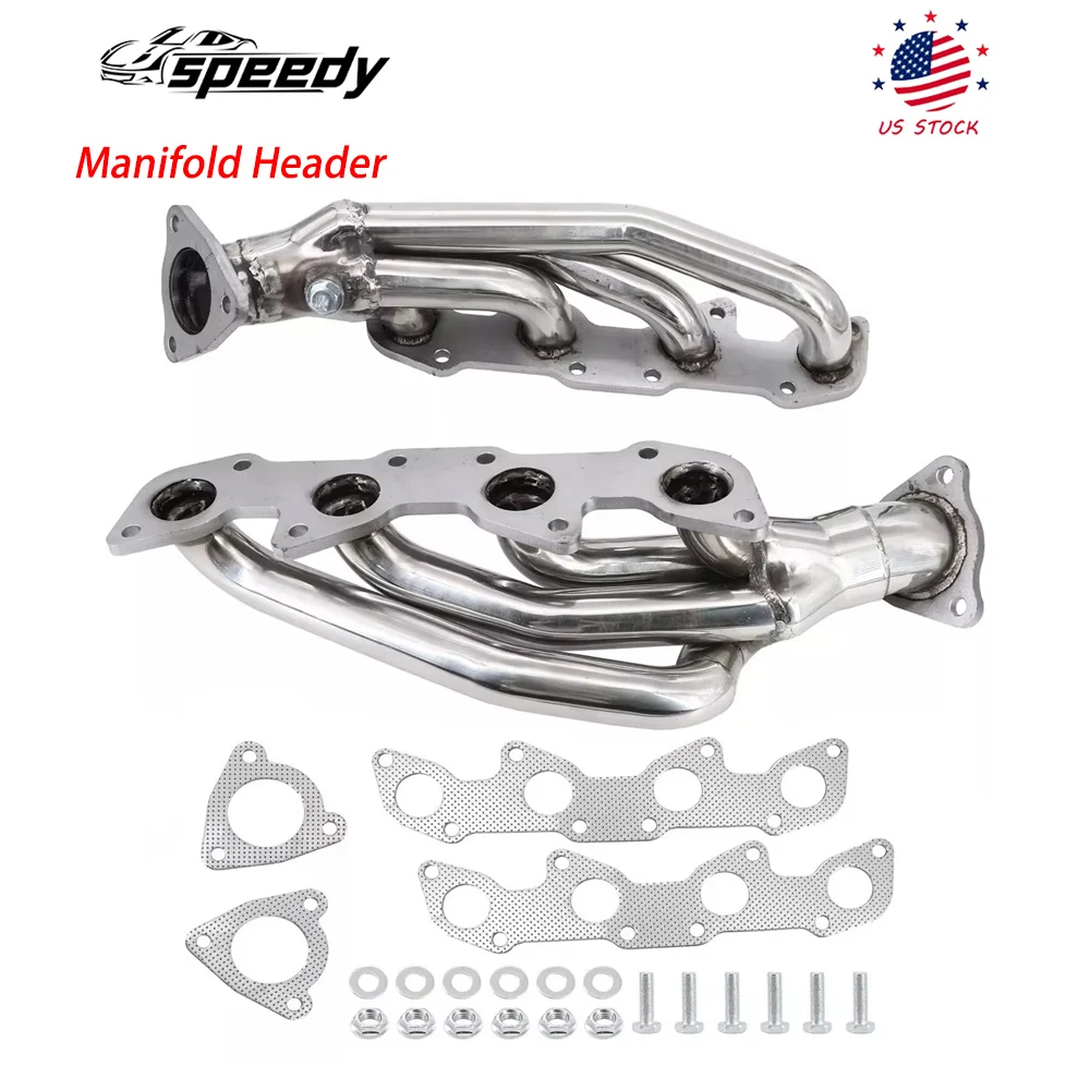 

Manifold Header for 2000-2004 Toyota Tundra Sequoia UCK 4.7L V8 2UZ-FE Stainless