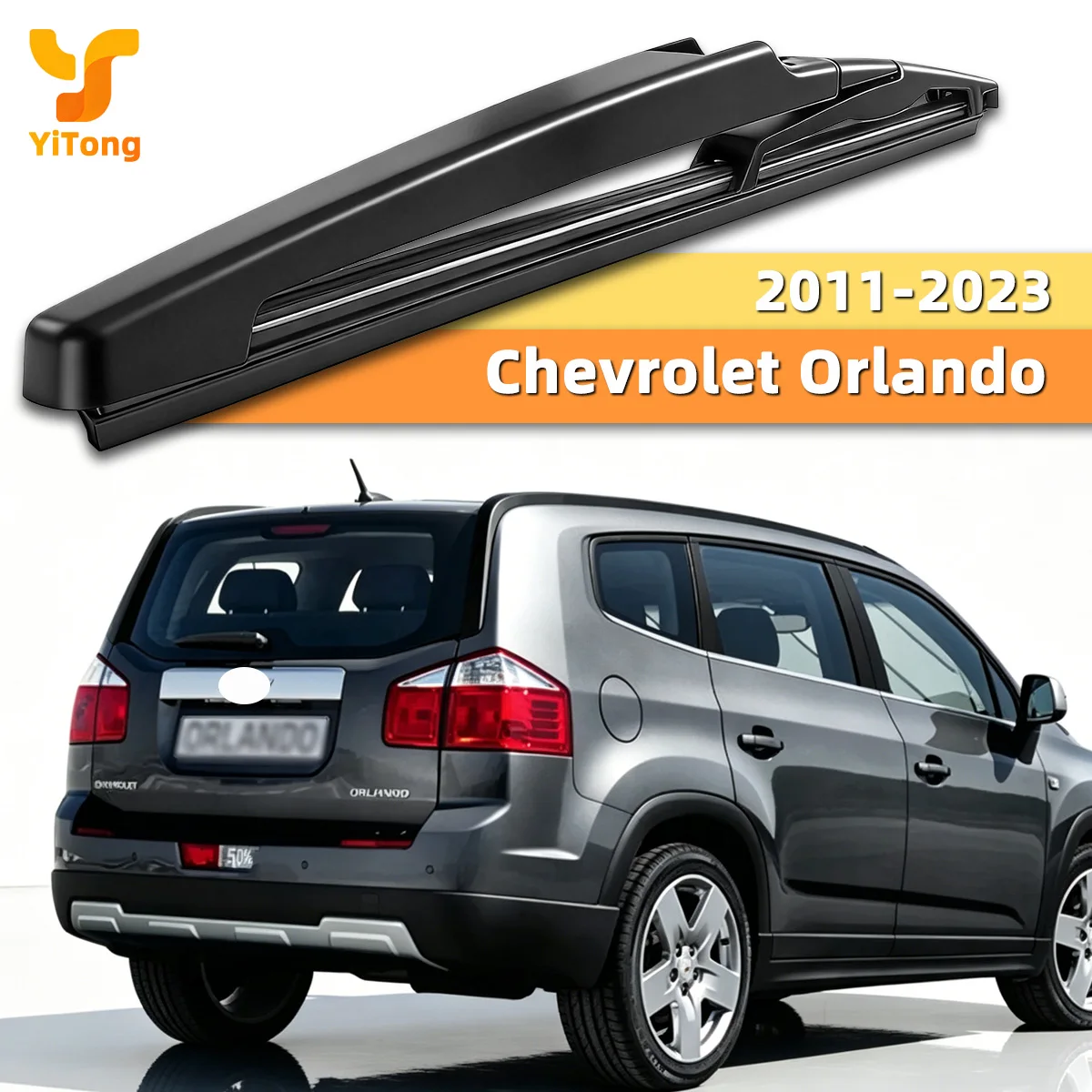 Limpador Traseiro Yitong de Substituição Compatível com Chevrolet Orlando 2011-2023, Lâmina de Limpador de Vidro Traseiro Automotivo para Todas as Condições Climáticas