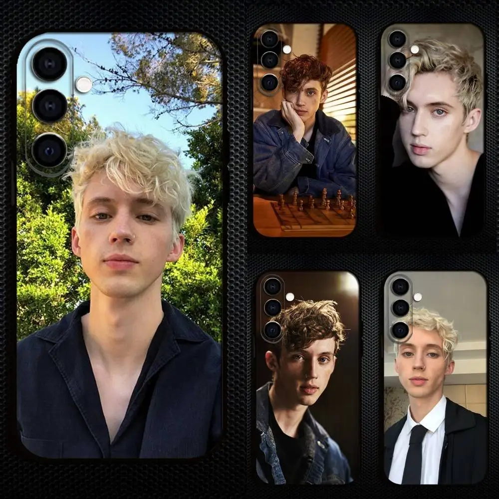 

Cool T-Troye S-Sivan Phone Case For Samsung Galaxy A73,A72,A71,A70,A53,A52,A51,Others Soft Black Cover