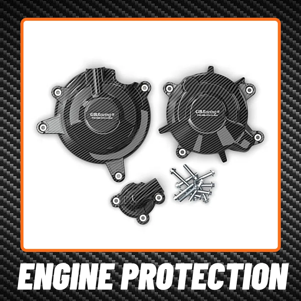 

GB Racing Motorcycle Engine Protection Cover Guard Set For KAWASAKI Ninja 400 2018-2023 & Z400 2019-2023 Ninja 500 2024