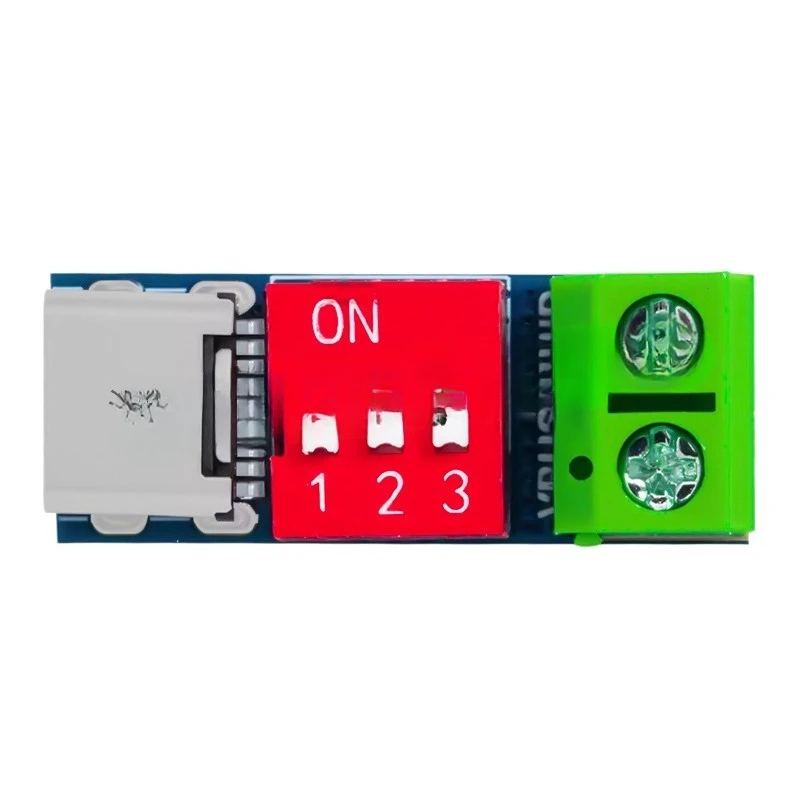 Original PDSink PD Trigger QC PD Fast Charge Test Board - Adjustable 5~20V Adjustable eFor Charger Testing & DIY Power Projects.