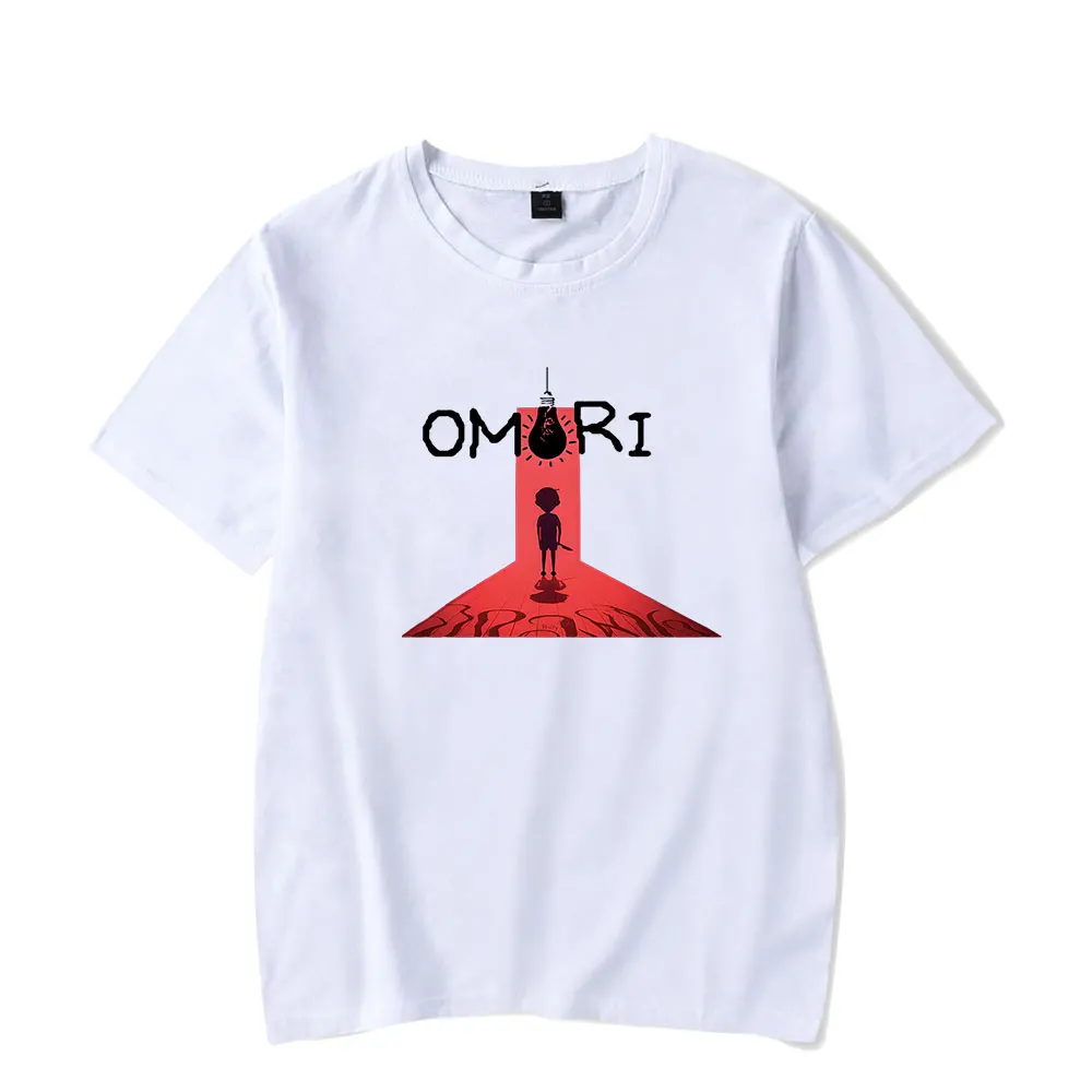 Omori Games Short Sleeve Tee Women Men Crewneck Fashion T-shirt