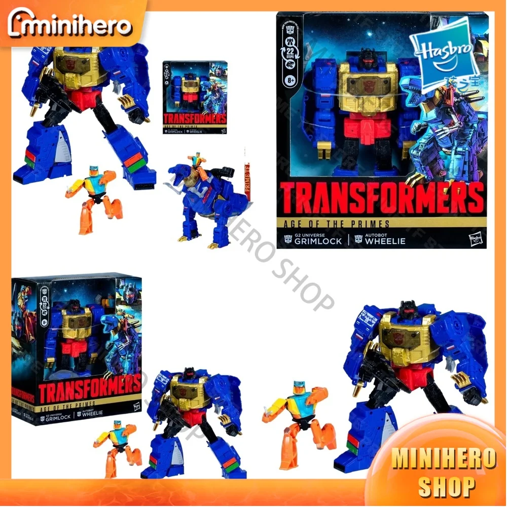 

In Stock Original Hasbro Generations Series G2 Universe Grimlock Wheelie L-Class Super Articulated Action Figure Collectible
