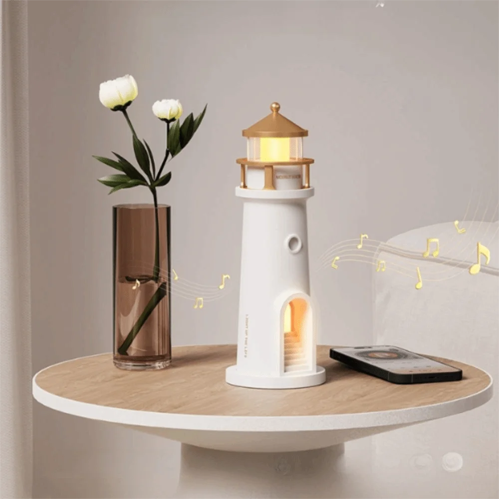 Soft Ambient Light Moon Night Light Premium Smooth Material Delicate Light Patterns Projection Night Light Compact Design
