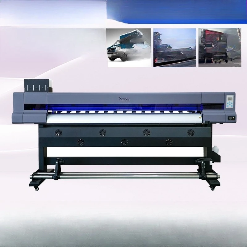 1900Mm ultra-wide high-speed inkjet printer YH-1900F industrial grade outdoor car sticker flag production proofing tool