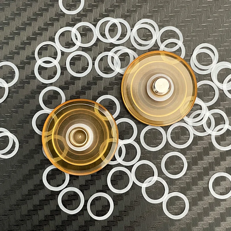 EDC Fidget Spinner Pair Lock Gaskets and M3&M4 Center Pillar Central Spindle Screw Fingertip Gyroscope Fidget Toy Accessories