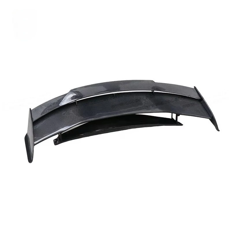 Superior Quality High Fitment Pro Style Gloss Carbon Fiber Rear Spoiler Auto Exterior Part Trunk Tail Wing Racing Aero Body Part