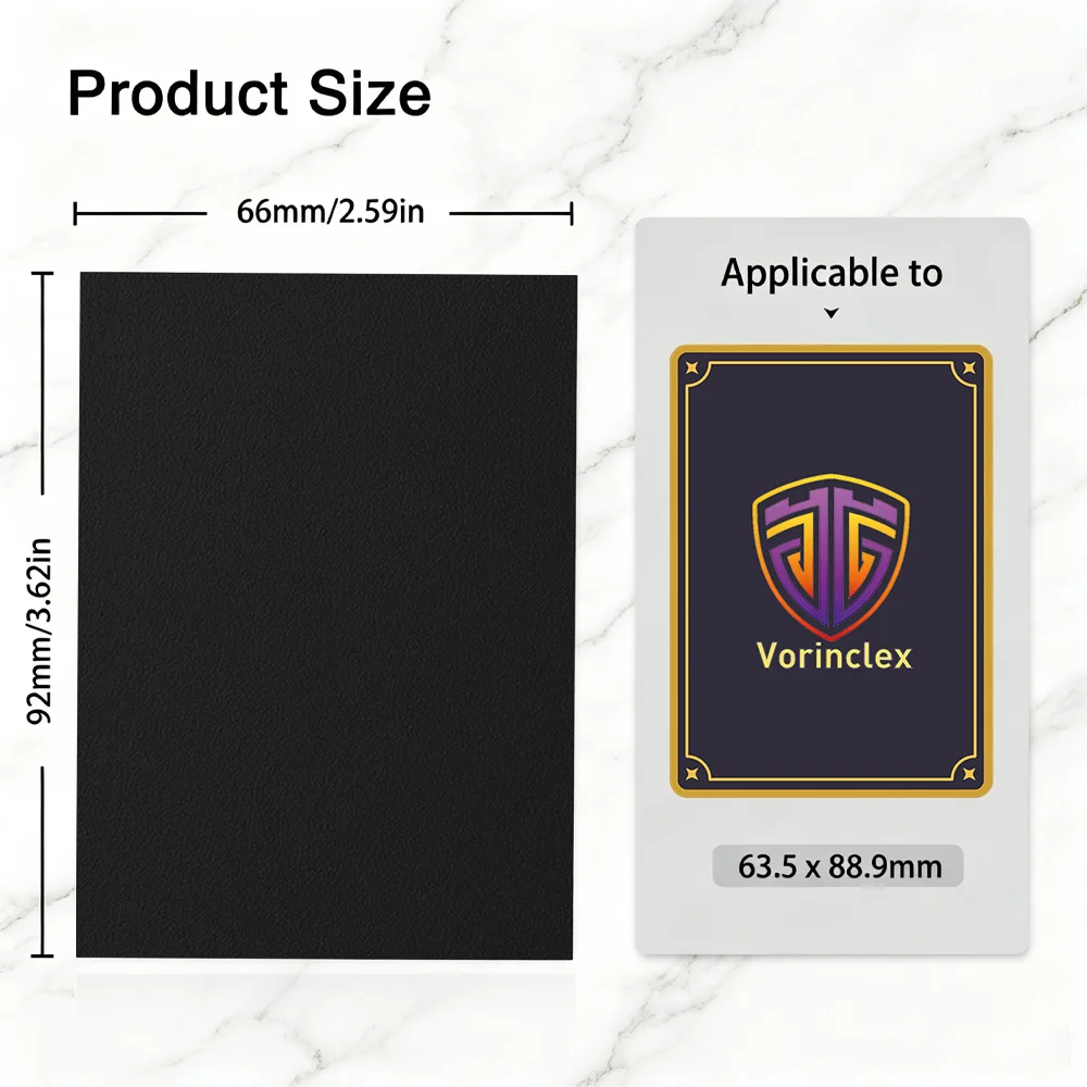 vorinclex card sleeves Vorinclex 100pcs/50pcs 66*91mm Frosted Card Sleeves Displayable  Personalized Designs Protective Sleeves For MTG/PKM Card Game Cards Cover  /Trading