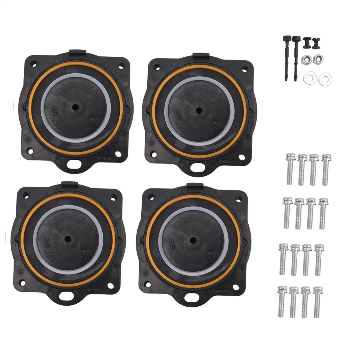 

Комплект для восстановления воздушного насоса A77I 2, совместимый с аэраторами Hi Blow HP60/-80, включает 4 диафрагмы, винты и предохранительные штифты.