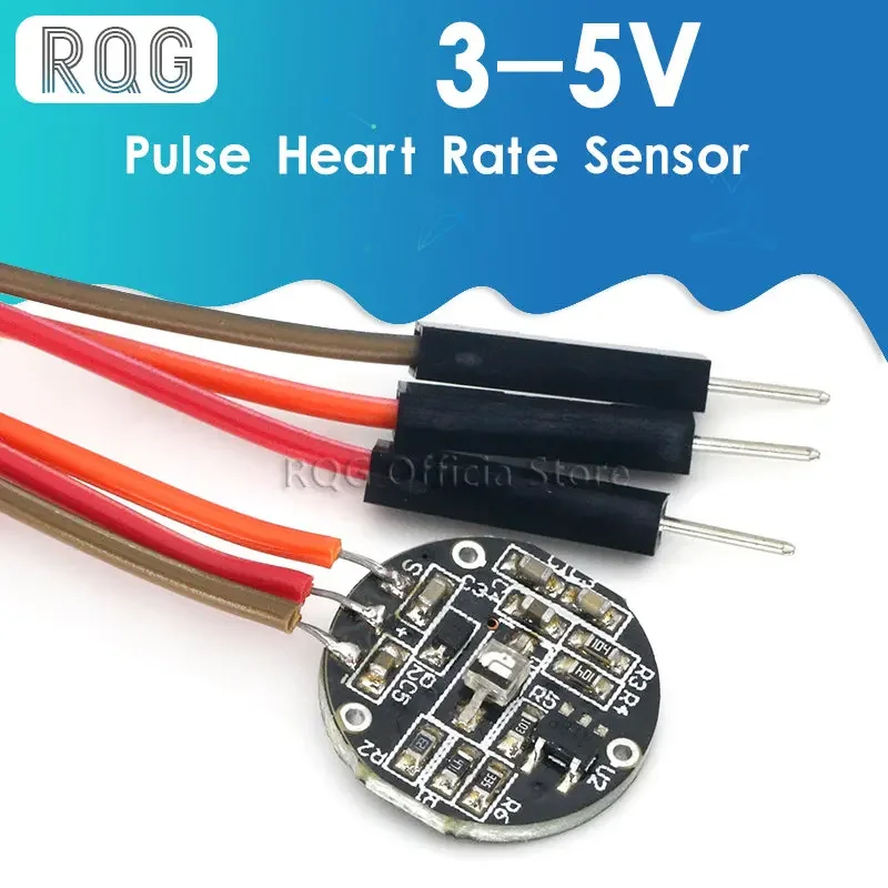 Pulsesensor pulse heart rate sensor for Arduin0 open source hardware development pulse sensor