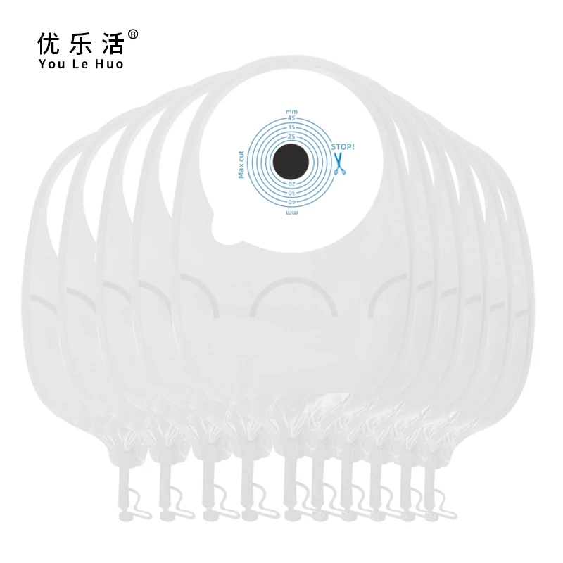 Youlehuo urostomy bag urine bag bladder total urinary tract disposable ostomy bag cover mouth one-piece urine bag