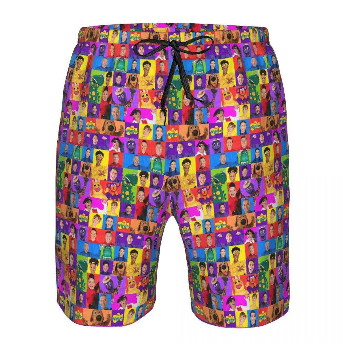 

The Wiggles Tv Show Music Band Trunks Beach Board Shorts Casual Quick Dry Swim Summer Men Pants