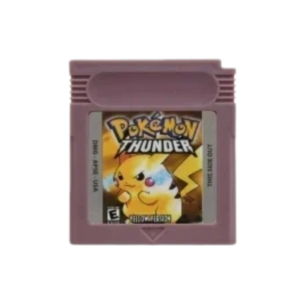 37 verschiedene GB-Spielmodule: Pocket Monster Klassiker in Rot, Blau, Grün, Gold, Silber, Kristall + Fan-made Hack-Versionen für Game Boy – als Geschenk – Detail 10