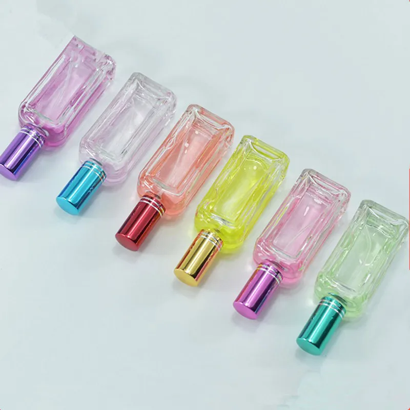 

50pcs 25ml Glass Atomizer Perfume Bottle Glass Tube Spray Perfume Sub-bottling Moisturizing Spray Bottle Refillable Bottles