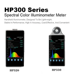 Hp320 Spectrometer Illuminance Meter Wavelength 380-780nm Illuminance Color Rendering Index Spectrometer