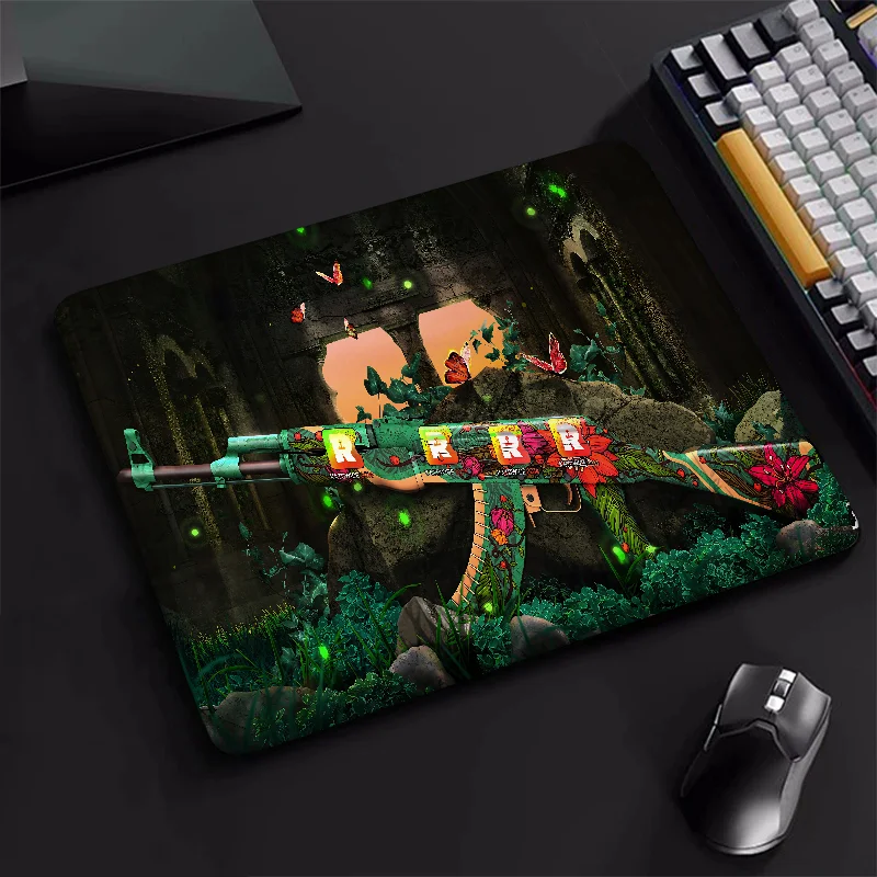 AK WildLotus Mause Pad Mouse Mousepad Gamer Desk Mat Mousepad Gaming Laptop Table Pads Deskmat Aksesoris Komputer Tikar Pc Xxl