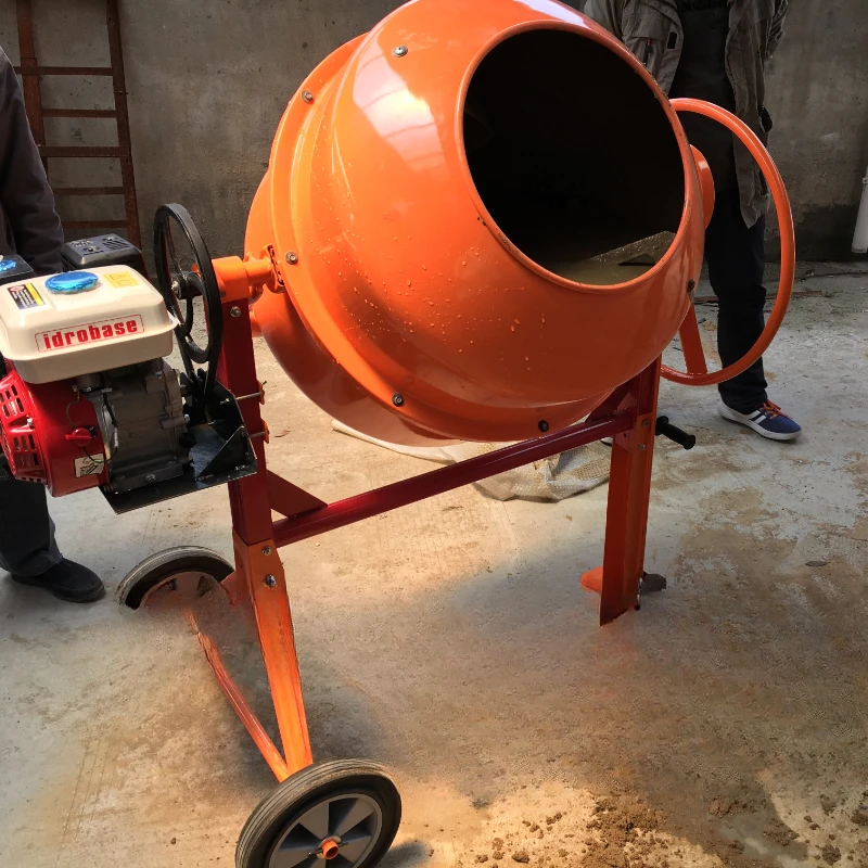 Gasoline Engine Concrete Mixer Cement Mortar Household Building Export CM260L