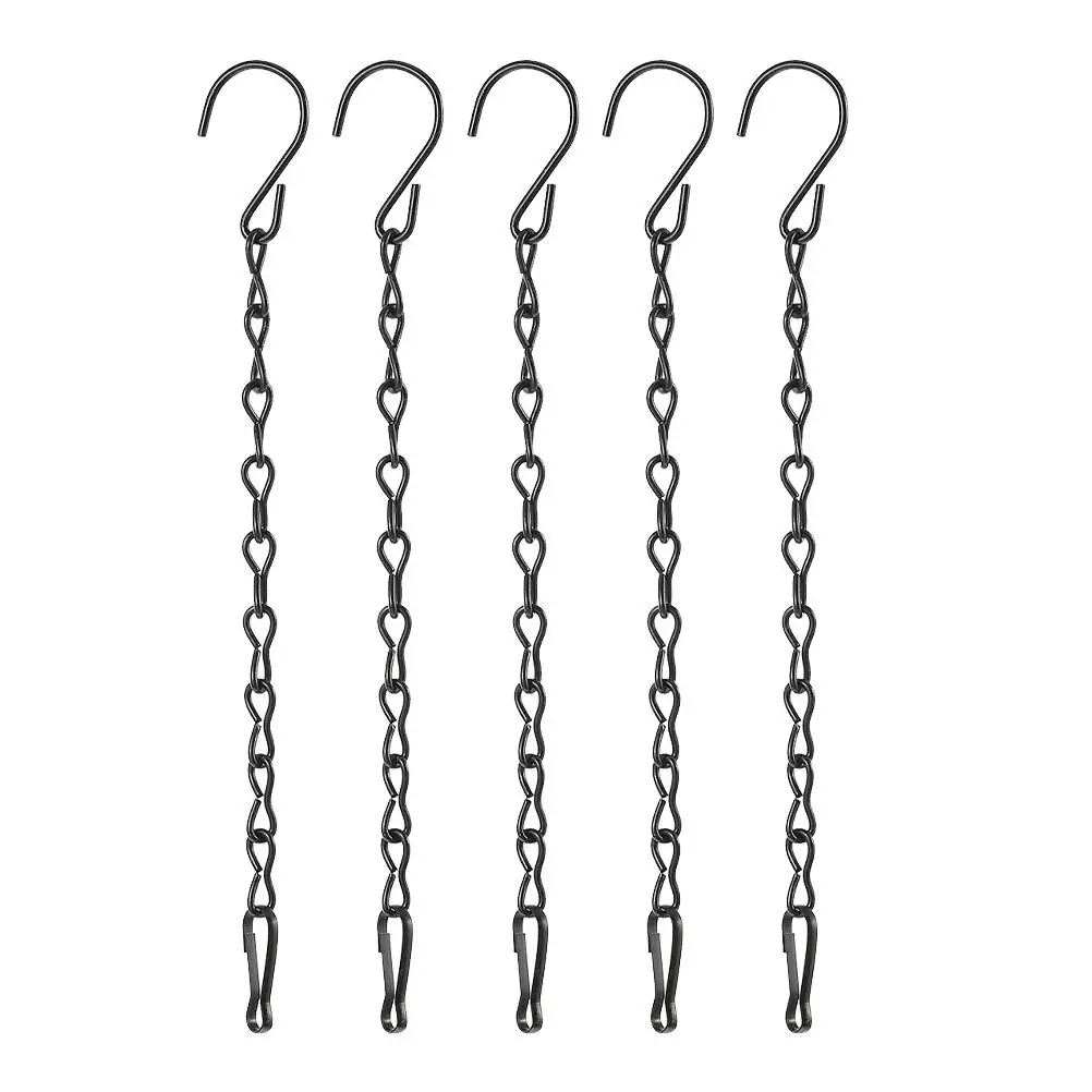 

Hanging Flower Basket Bird Cage Chain Plant Flowerpot Household Planter Coat Hangers