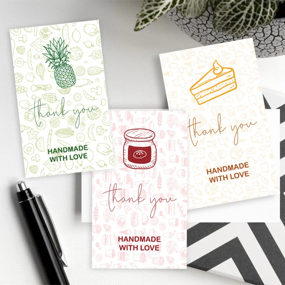 Бизнес-товары Печать визитных карточек Спасибо Рождественская подарочная упаковка X105