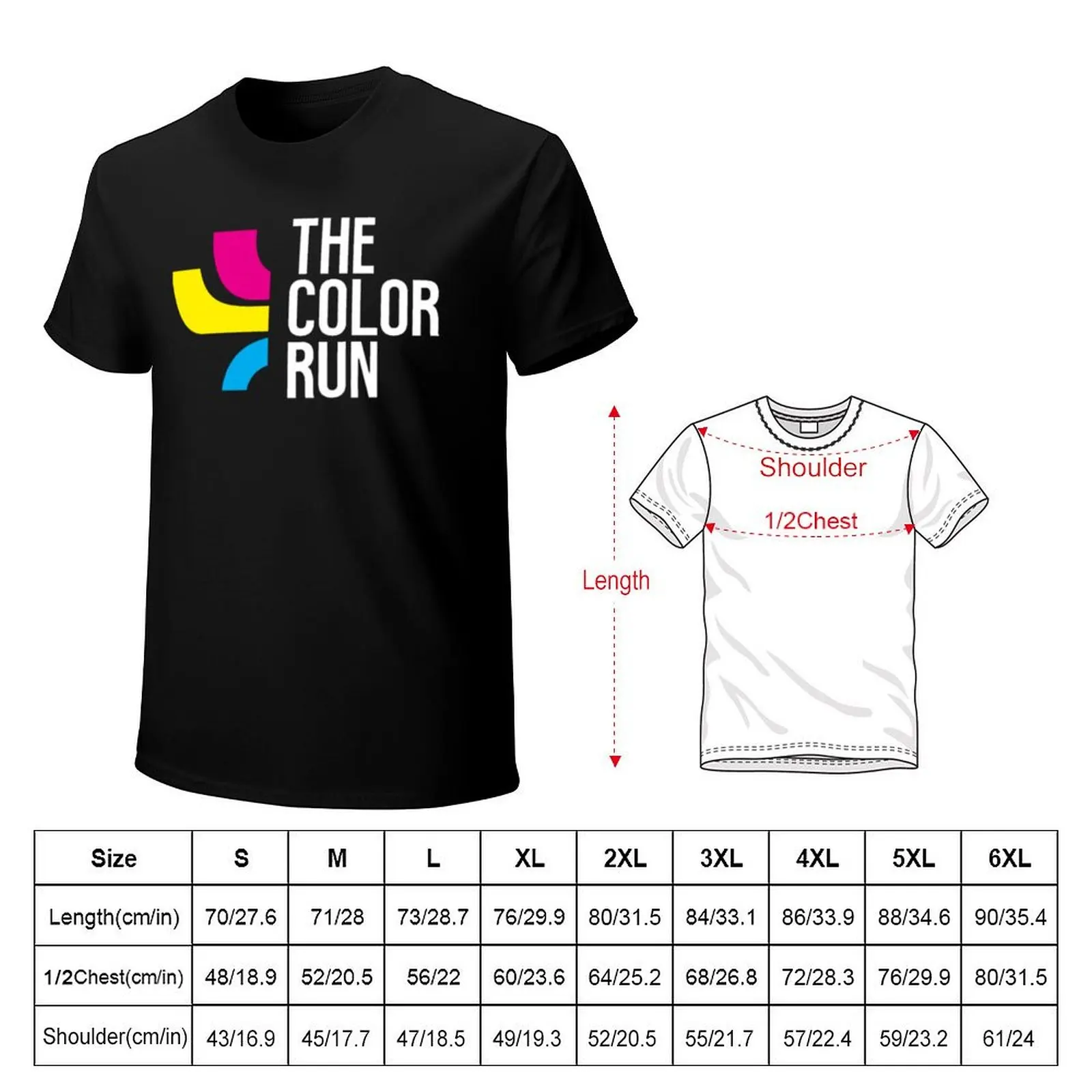 The Colour Run T-Shirt Festival Short Sleeve T-Shirt