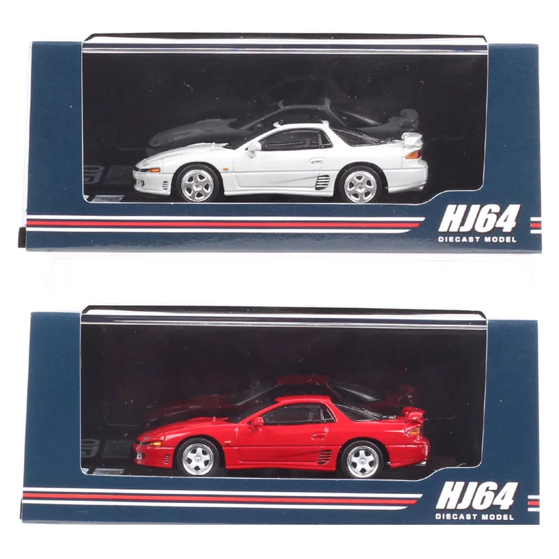 HJ Hobby Japan 1/64 Scale Mitsubishi GTO Twin Turbo JDM Model Car Diecast Metal Toy Vehicles Replicas Collectible
