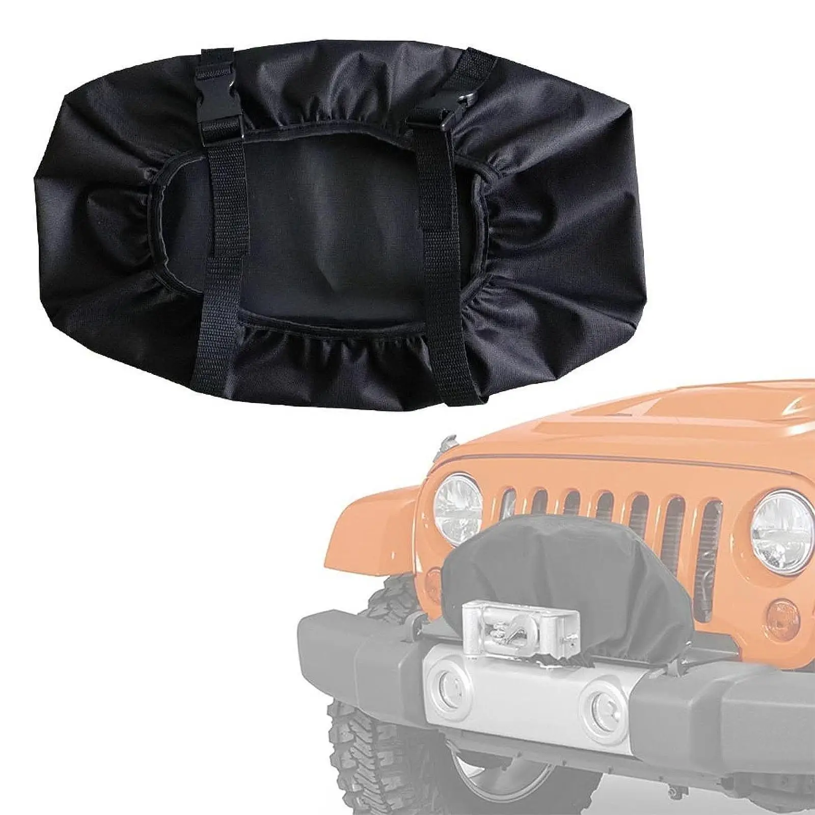 Winch Cover Portable Easy Installation Guard Dust Proof Protection Lightweight