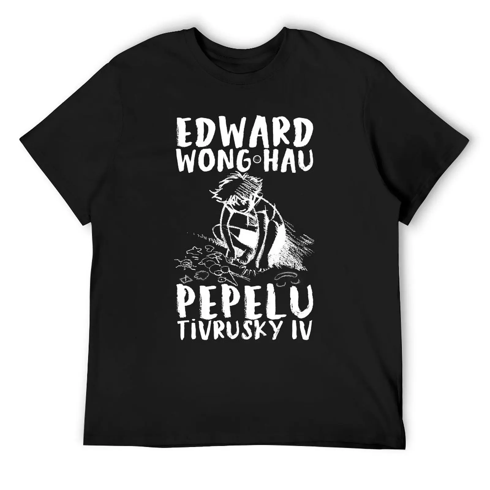 

Ed the 4th (white) T-Shirt blue archive plus size clothes shirts graphic tee Anime t-shirt mens workout shirts