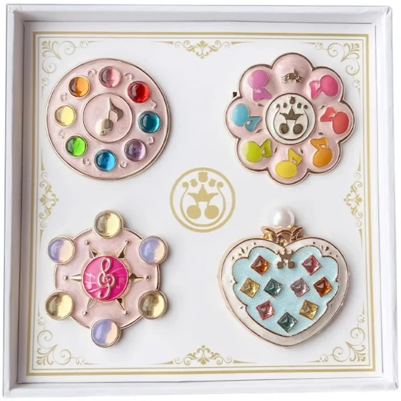 Magical DoReMi Brooch Metal Emblem Anime Kawaii Children's Day Gifts Action Figure Model Toys