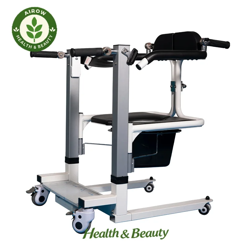 AIROW Nursing Home Elderly Patient Transfer Hoyer Lift Devices Standing Transfer Aid for Disabled People