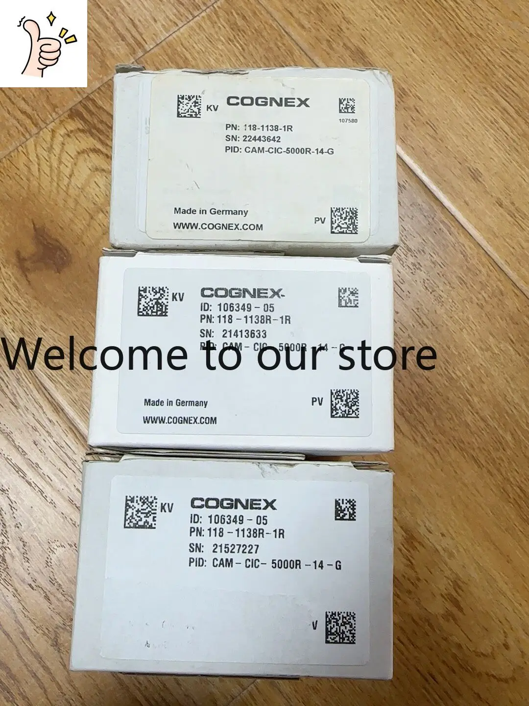 Cognex CAM-CIC-5000R-14-G New Unused