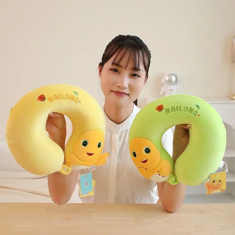 

Little Milk Dragon U-Shaped Pillow Memory Cotton Neck Cervical Pillow Travel U-Shaped Pillow Car Sofa Pillow Children Pillow
