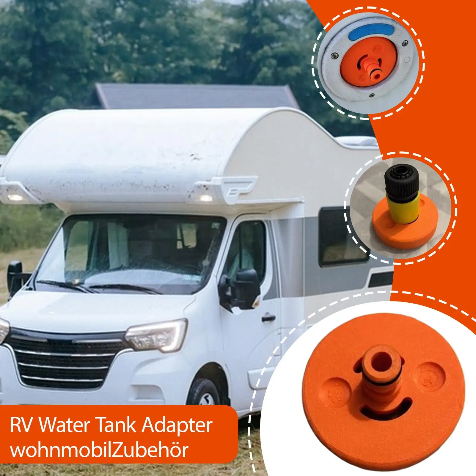 

Rv Water Connection Inlet Rv Water Fill Hatch Cap Trailer Hatch for Connection Boat Tank Vehicle City Camping Travel Outdoor